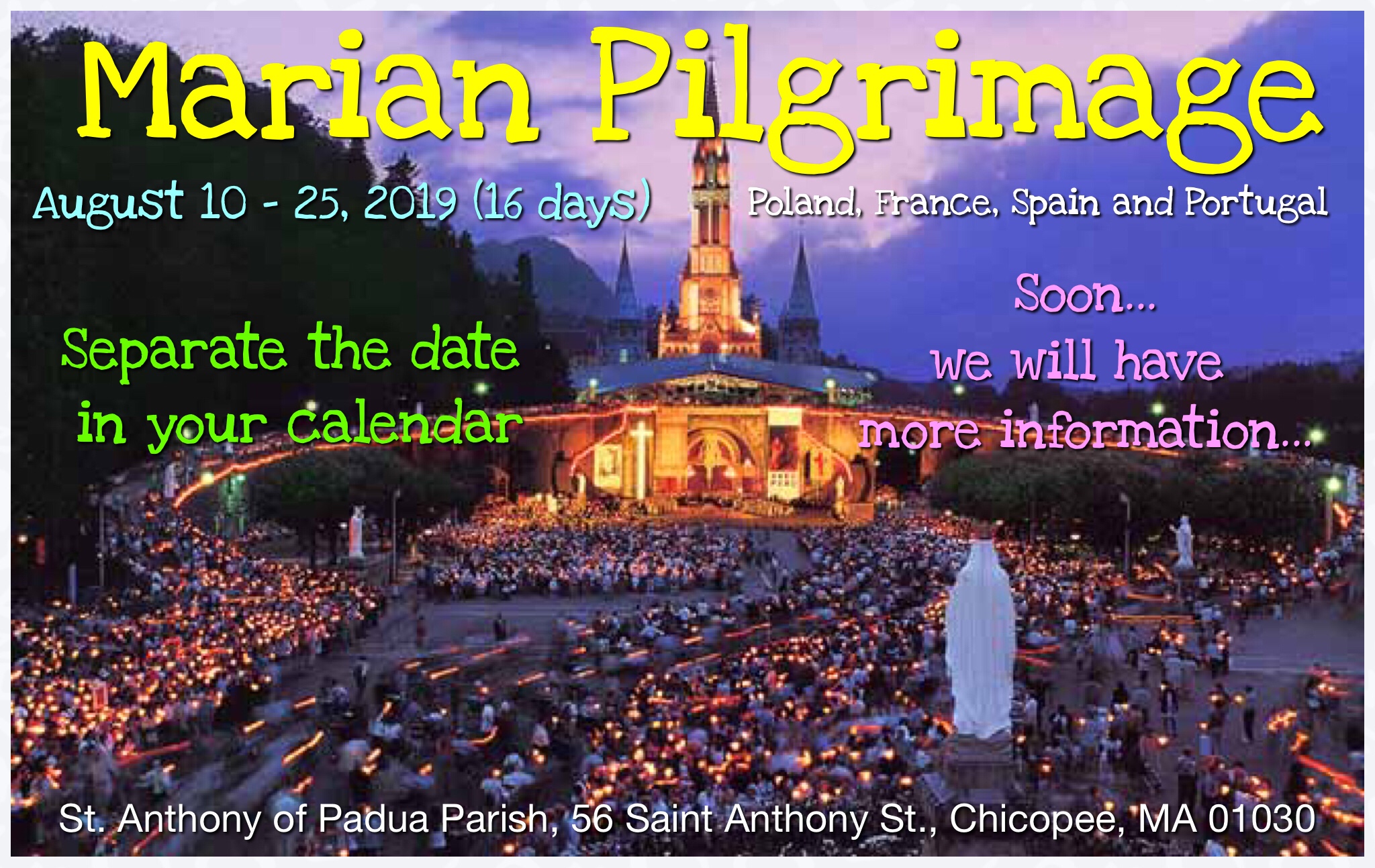 Marian Pilgrimage 2019