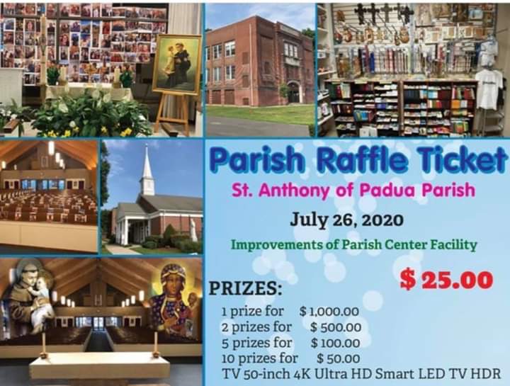 Raffle Tickets (Celebrating the Feast of our Patron) post thumbnail image